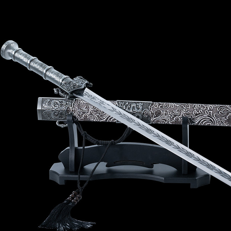 Dragon-Mounted Long Sword – Unsharpened Chinese Collectible (Non-Weapon)